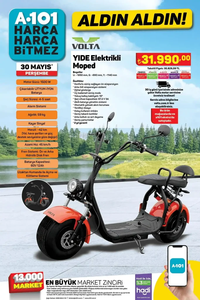 A101 30 Mayıs 2024 aktüel kataloğu