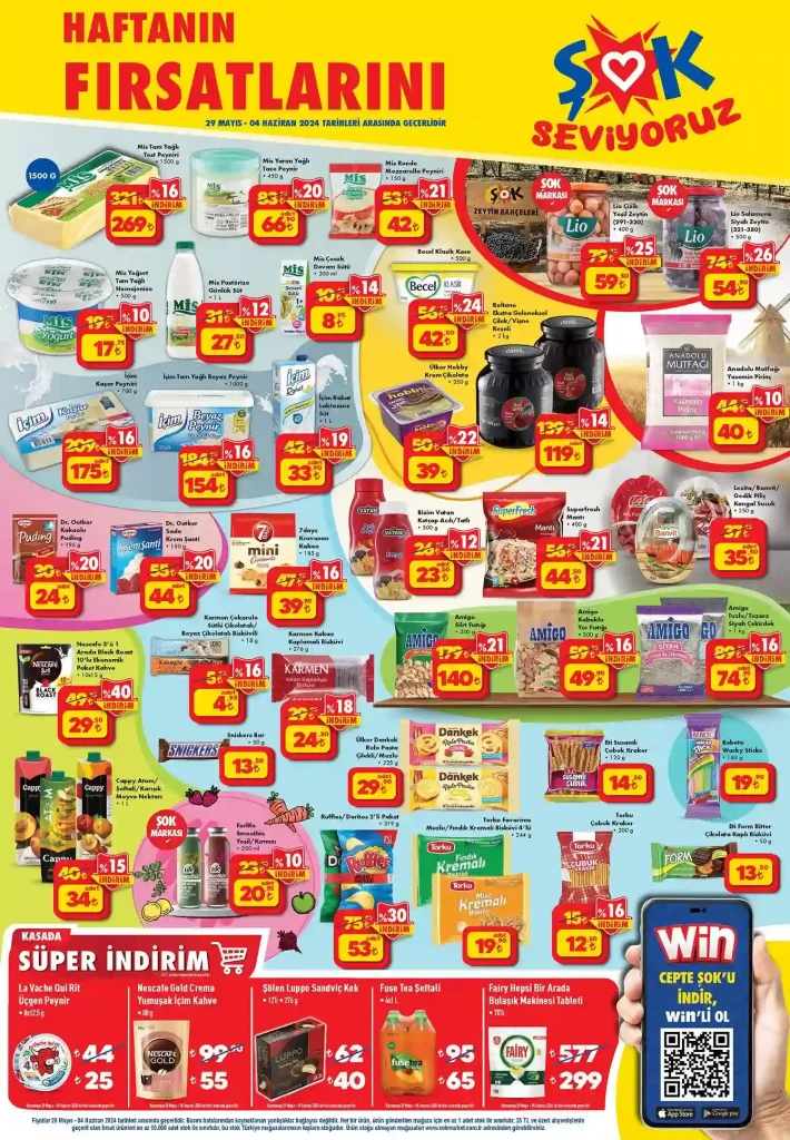 ŞOK 29 Mayıs 2024 aktüel ürünler